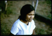 Ted Goble Collection, No. 46 Indigenous Woman Wearing A White Top 